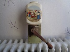 ANCIEN MOULIN A CAFE MURAL TYPE PEUGEOT FRERE DECOR DE GLANEUSE