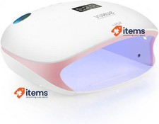 SUNUV 48W Séchoir À Ongles UV LED Pour Vernis En Gel Avec Écran LCD Rose - 48 W