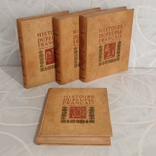 Lot 4 livres histoire du