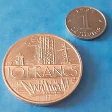 10 francs Mathieu 1987 tranche
