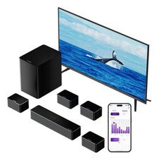Barre de son Ultimea 7.1 Surround Bluetooth HDMI ARC avec contrôle via app