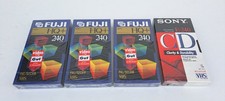 4 CASSETTE K7 VIDEO VHS VIERGE