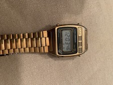 CHRONOGRAPHE PULSAR LCD ENTIÈREMENT D’ORIGINE STAINLESS STEEL BACK