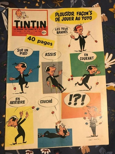 Journal tintin 550 france - tintin,