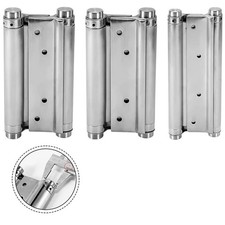 Charnière de porte double ressort bidirectionnelle en acier inoxydable avec fon