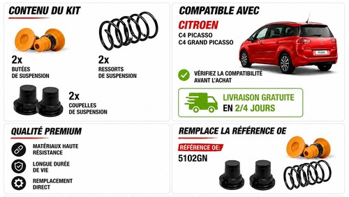 Kit conversion suspension - conversion,