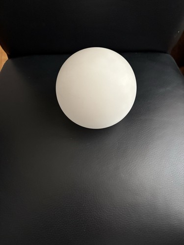 Globe boule verre opaline - globe,