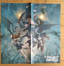 Dossier de presse/Poster , Freaks' Squeele n°1 (Florent Maudoux) 40 x 40 cm 2012