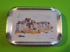 Boite de Sardines  Dessin Aquarelle Le ROSMER Douarnenez  VIDE