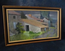 tableau peinture signé Claude