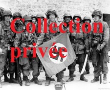 US ww2 Photo Carentan 101st Utah Dday Normandie para Omaha veste casque 82nd All