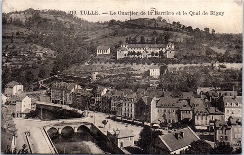 Tulle carte postale - tulle,