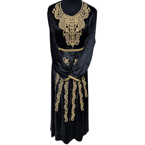 Marocain femme noir bleu - femme,