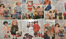 PATRONS POUPEES MODES &