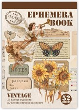 32 Sheets Pre-Cut Vintage