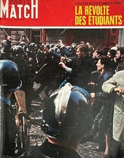 REVUE  PARIS MATCH N° 997 MAI 1968 LA REVOLTE DES ETUDIANTS  MAI 68