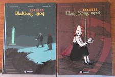 ESCALES EPHREM ED PAQUET TOMES 1 ET 2 1E EDITIONS  NEUFS