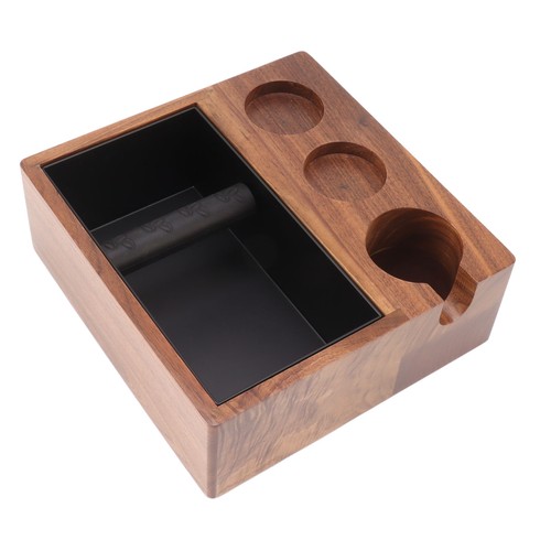 Coffee knock box tamping - 1,