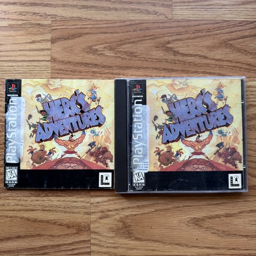 Herc adventures ps1 disk - herc's,