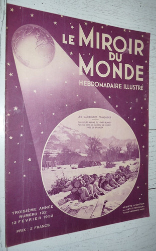 Miroir monde 102 - #102, 1932