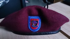 beret rouge parachutiste us airborne division red beret paratrooper us airborne