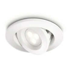 Philips Carnet SMARTSPOT Spot LED à encastrer orientable 120mm 6W 2700K Blanc