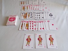 Jeu de 55 cartes plastifiés