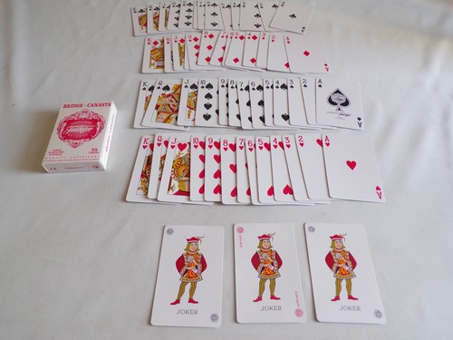 Jeu cartes plastifiés - jeu, de