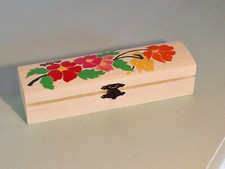 PLUMIER COFFRET  en bois de