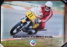 Très Rare Affiche Moto BMW
