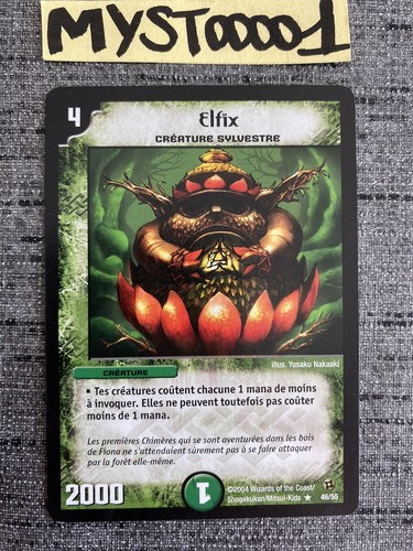 Carte duel masters elfix 55 - carte,