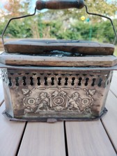 Ancienne chaufferette en bois