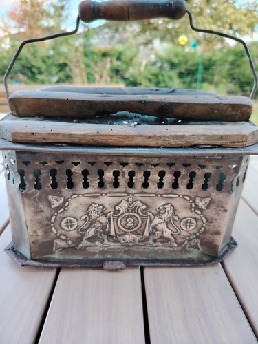 Ancienne chaufferette bois - ancienne,
