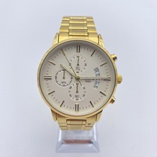 Montre Doré Cadran Blanc 43