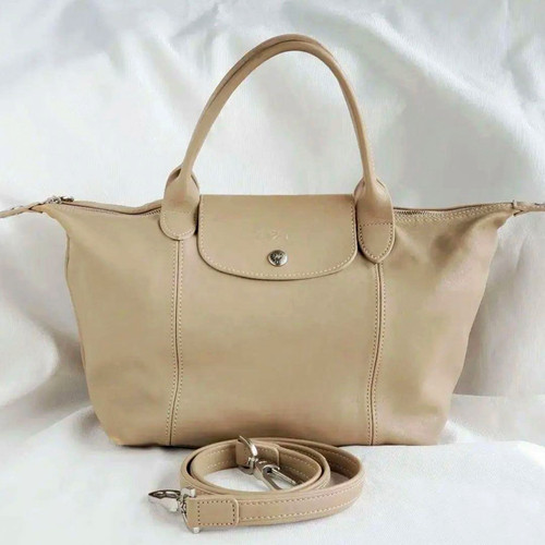 Longchamp pliage cuir - longchamp,