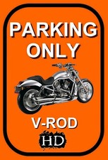 plaque " PARKING ONLY HARLEY