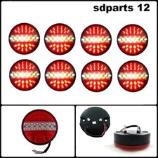 8 X 24V Feux Arrière Lampe Hamburger Camion Remorque Fourgon Caravane Tracteur