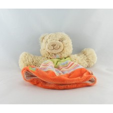 Doudou plat marionnette chat