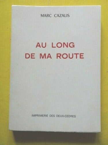 Marc cazalis long - marc, au