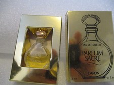 PARFUM SACRE de CARON Eau de toilette 3 ml  AVEC BOITE