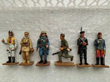 Lot 6 figurines Del Prado Poilu Pilote RAF Guerre mondiale Etat parfait