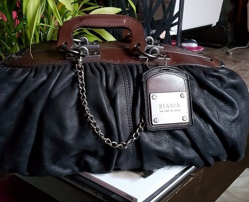 Sac cuir véritable - en,