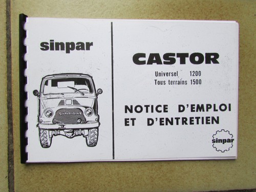 Notice conduite sinpar - de,