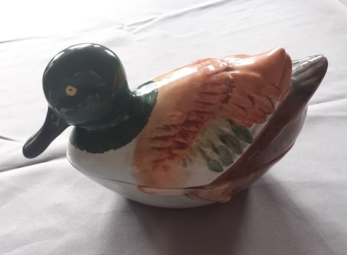 Terrine canard en - terrine, faience