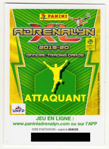 Panini adrenalyn ligue - adrenalyn, 1