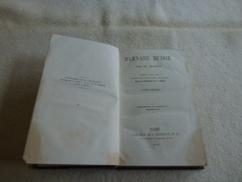 Barnabe rudge par dickens - rudge, ch.