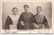 56 LORIENT - Lorientaises etude de coiffes