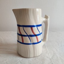 Pichet Décor Basque Faïence Ancienne