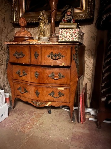 Commode noyer style - commode, en