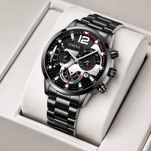 Montre homme quartz élégante - quartz,
